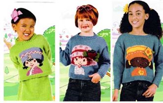 Strawberry kid's sweaters