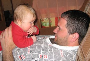 С любимым папулей