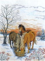 E. Rosenstand Winter Horses
