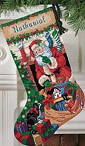 DIM_09131_Santa's Delivery Stocking