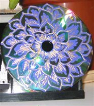 CD - сиреневый цветок