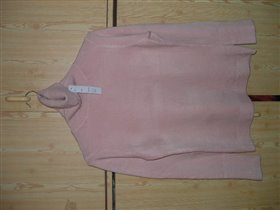 Водолазка розовая