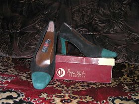 Туфли двухцветные