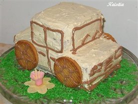 Торт Машинка