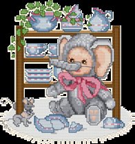 Elephant Baby in a China Shop