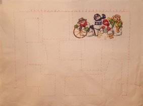 Разметка канвы