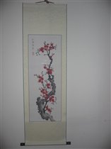 Китайский цветок.( работа в полный рост)