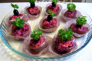 селедка под шубой, по новой моде