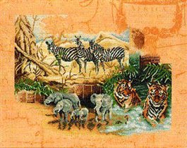 009. Тигры, зебры и слоны