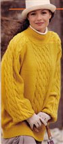 Жёлтый свитер