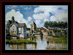 Moret Sur Loing - Cross Stitch Collectib