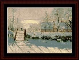 Margpie-Monet - Cross Stitch Collectible