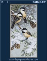 13673 chickadees and pinecones