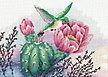 13680 hummingbird an cactus