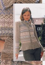 Норвежская кофточка из DROPs