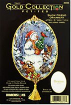 8656 snow friend ornament