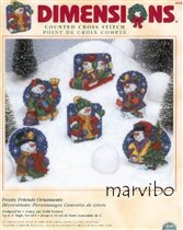 8686 frosty friends ornaments