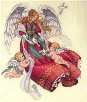 ангел с детьми