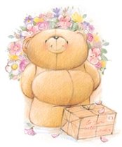 bear with present box
