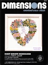 6515 heart wreath monogram