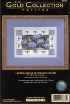 6833 hydrangeas & dragonflies