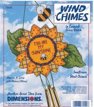 72522 wind chimes sunflower