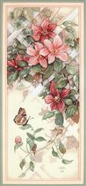 #13686 Butterfly & Clematis