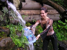 На источнике Сергия Радонежского