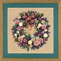 2470 ribbon&roses wreat