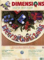 8716 celebrating snomen tree skirt