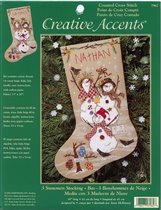 7962 snowman stocking