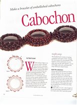 Cabochon bracelet 1