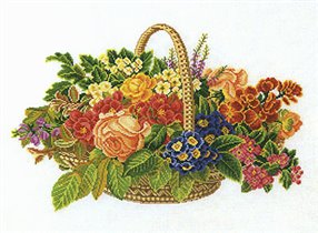 14186 Flowers in a Basket