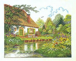 14184 Cottage by the Stream