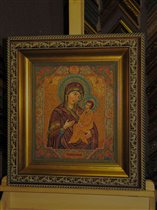 Gattesmutter mit Kind (3560-9 Wiehler gobelin) - Тихвинская икона Божьей Матери