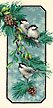 3199 chickadees on branch