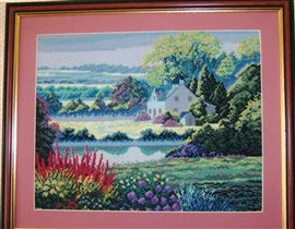 Туман над озером