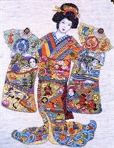 Geisha (Design Works Oriental Cross Stitch)