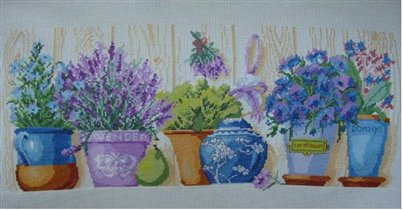 Lavender Pots