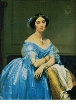 Princesse de Broglie   Artist: Jean Auguste Dominique Ingres