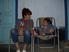 посиделки вечерком на завалинке)))