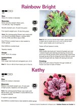 Fashion flowers to crochet 3