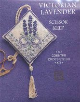 12. Victorian Lavender Scissor Holder(D7)