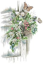 Basket, Bird and Butterfiles by Stoney Creek