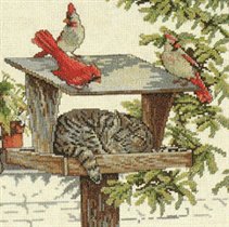 Needle Treasures Caught Napping