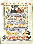 Kooler Design Cats on Quilts