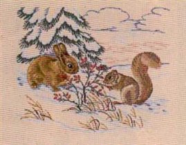 12767 Squirrel and Rabbit