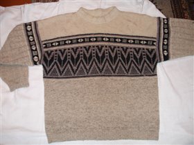 Пуловер с рисунком-2
