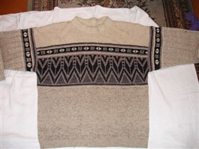 Пуловер с рисунком-3