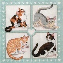 Dim. Feline Foursome